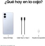 Samsung Galaxy S25 Edge 256GB Azul Titanio  , B - Imagen 2