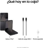 Samsung Galaxy Z Flip 7 512GB Negro Oscuro, A - Imagen 2