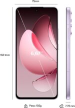 OPPO Reno13 F 5G 256GB 8GB Gris Grafito - Imagen 2