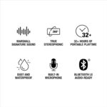 Marshall Emberton III Portable Bluetooth Altavoz Negro , A - Imagen 2