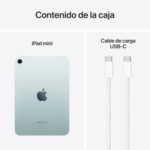 iPad Mini 7th 128GB A17 Pro Wifi + Cell Gris Espacial, B - Imagen 6