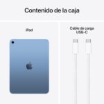 Apple iPad A16 WIFI 11" (A3354) 128GB MD3Y4TY/A PLATA , A - Imagen 6
