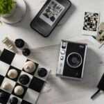 Fujifilm Instax Mini Evo Cámara Híbrida Negro, A - Imagen 5
