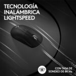 Logitech G PRO X SUPERLIGHT 2 LIGHTSPEED Negro, A - Imagen 6