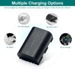 Batería Canon LP-E6N Negro , B - Imagen 4