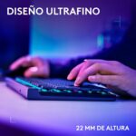 LOGITECH G515 LIGHTSPEED TKL NEGRO , A - Imagen 3