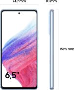 Samsung Galaxy A53 5G 128GB Azul, (Solo Movil), B - Imagen 2
