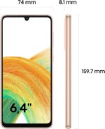 Samsung Galaxy A33 5G 128GB 6GB Ram Durazno, B - Imagen 2