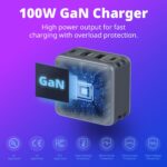 Avermedia GaN Cargador 100 W captura de vídeo FHD GC313PRO, Negro, A - Imagen 3