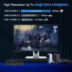 EZCOO Conmutador HDMI 4x1 ,A - Imagen 2