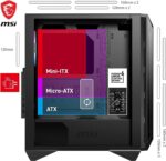 MSI MPG GUNGNIR 110R Caja PC Media Torre Gaming, A - Imagen 3