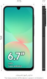Samsung Galaxy A26 5G 128GB Negro, A - Imagen 2