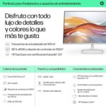 Monitor HP Series 5 527sf 27" LED IPS Full HD 100Hz Plata, A - Imagen 2