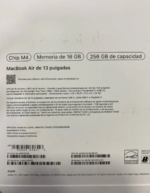 MacBook Air 13 M4 16GB RAM 256GB SSD Medianoche - Imagen 2
