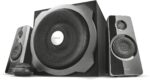 Trust Tytan 2.1 - Set de Altavoces de Ordenador (2.1, subwoofer de 120 W), Negro, A