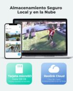 Reolink Argus PT Ultra 4K 8MP + Reolink Solar Panel 2, A - Imagen 3