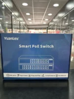 Yuanley Smart PoE Switch 18 pueros 16 puertos PoE