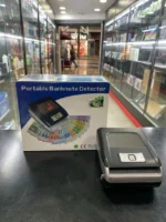 Detector de Billetes Portable BankNote Negro