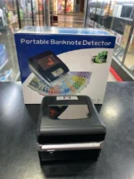 Detector de Billetes Portable BankNote Negro - Imagen 2