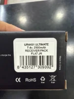 Batería LiPo Receptor Plana 7.4v. 2500mAh Ultimate Racing (JR) - Imagen 2