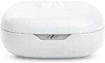 JBL Wave 300 TWS True Wireless Auriculares Inalámbricos In-Ear con micrófono integrado, hasta 26 horas de reproducción, incluye estuche de carga, blanco, A - Imagen 3