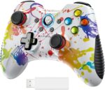 EasySMX 2.4G Mando PC Inalámbrico con Batería Incorporada, B