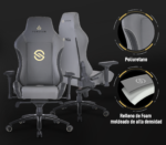Forgeon Spica Leather Silla Gaming, A - Imagen 2