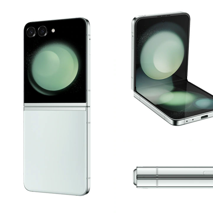 z-flip-5-menta.jpg SAMSUNG Galaxy Z Flip5 512 GB Menta, B - Imagen 1
