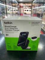 Belkin BoostCharge 2 en 1 Qi2 Negro